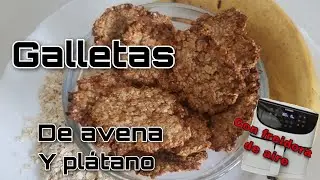 Galletas de avena y plátano