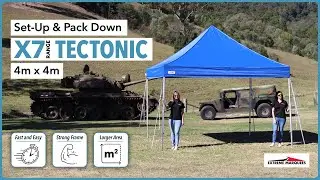 How to Setup and Pack Down an X7 Tectonic 4m x 4m Marquee | Extreme Marquees