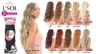 Mayde L'SOL 7pcs Clip In - Body Wave 24