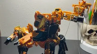 Studio series vs mechanical team scrap metal #transformers #construction #devastator