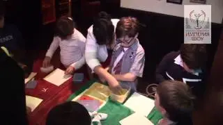 Рисование цветным песком от компании «Империя Шоу», г. Москва +7 (495) 6-629-630