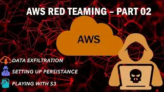 AWS Cloud Red Teaming Training Part 02 - Exfiltration, Persistence, S3 compromise and Netcat.