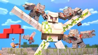 Villager VS Pillager Part 19 [Pumpkin Village Raid] Minecraft Animation