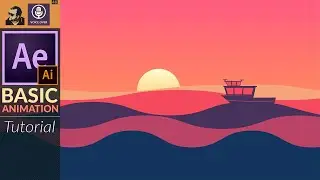 Basic Flat Design| Animation in After Effects |  Tutorial