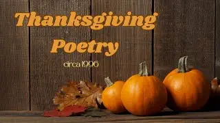 Thanksgiving Day Poetry
