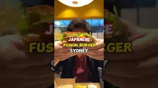CRUNCHY Japanese Sushi Burger 🍔