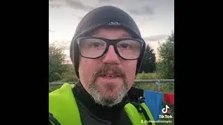 Arriving in Evesham LEJOG 2024