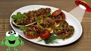 Фаршированные овощи. ПП.Вкусно будет всем. Без исключений! :))