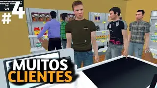 Supermarket Simulator NO ANDROID #4 O SUPERMERCADO ESTA LOTADO DE CLIENTES