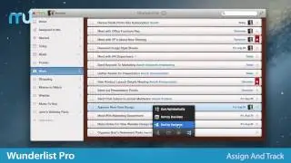 Wunderlist Pro - MacUpdate Screencast