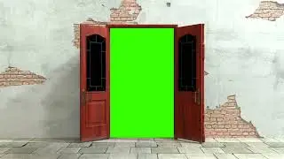 Dor opening | Green Screen | Background Effects | Door Background