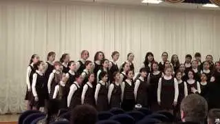 Хор старших классов. А. Гречанинов, И. Белоусов "Ноктюрн"