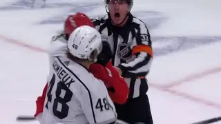 Brendan Lemieux Doesn't Agree With Roughing Penalty