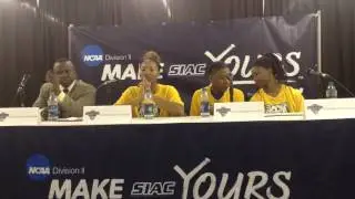 2017 SIAC Basketball Tournament: Fort Valley State Postgame Press Conference