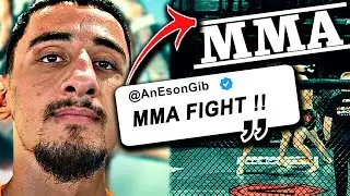 AnEsonGib IS BACK ....  MMA FIGHT !!
