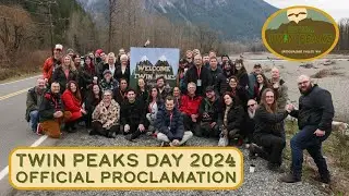 Reading Official Proclamation for Twin Peaks Day 2024