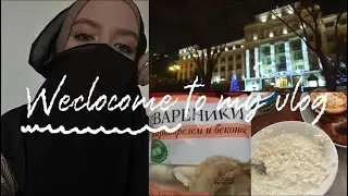 Ездим в магазин| Распаковка продуктов| гуляем с мужем| разбили машину| влог мусульманки | VLOG 🤍