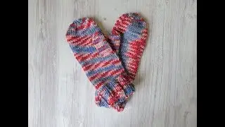 Basic mittens with knitting needles | Detailed video tutorial