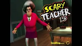 Как пройти 7 уровень в игре skary teacher пранк над училкой!)