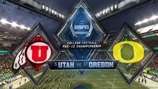 2019 Pac-12 Championship - Utah Utes vs. Oregon Ducks