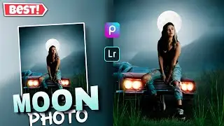 PicsArt Photo Editing Background change | Moon Photo Editing in Picsart Tutorial in Hindi