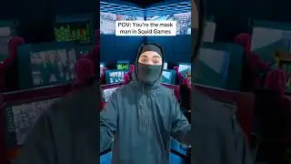 POV: You’re the mask man in Squid Games 🤣