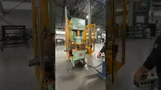 66 Ton Aida NC1-600(2)E Single Crank Gap Frame Press - Year 2016 (#12075)