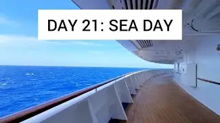 Day 21 (sea day!) on 25-day transpacific cruise (part 3: Guam to Japan)