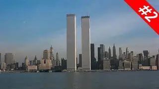 World Trade Center Twin Towers Vaporwave #2