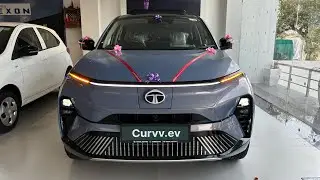 एक बार चार्ज करो 585Km चलाओ 2024 Tata Curvv EV Coupe Review | Price Interior Feature