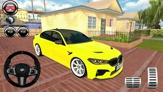 Modified BMW M5 Car Driving Game 2026 - BMW Drift & Parking Simulator #63 Android GamePlay