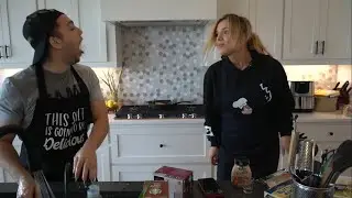 Malena spits in Mizkifs mouth