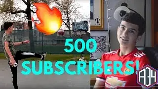 500 Subscribers!! + some bangers⚽🔥 (THANK YOU!🙌)
