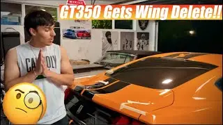 Introducing the Drag Pack GT350! | *Wing Delete*
