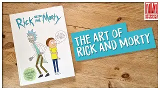 Rick and Morty Art Book Flip Through | Character Design and Concept Art