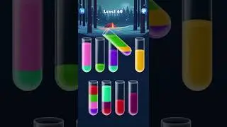 Water Sort & Help The Girl Level 60 #CorianderGaming