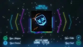 Neon Template Avee Player (v.1)|#4