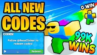 *NEW* ALL WORKING CODES FOR RACE CLICKER IN 2024! ROBLOX RACE CLICKER CODES