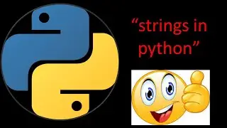 [తెలుగులో]strings in python