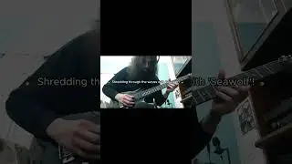 Unleash the power of guitar shredding with 'Seawolf' Part 5! 🔥 #shorts #metalmusic