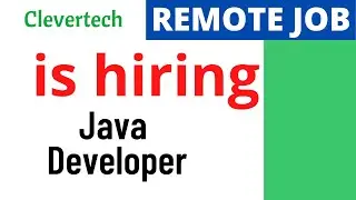 Hiring Java Developer experienced in Java 8+, Spring, Spring Boot for a remote developer job role