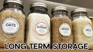 Long Term Food Storage Method to Save Money and Avoid Waste