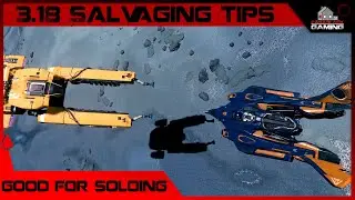 Star Citizen Vulture Solo Salvaging Tips in 3.18