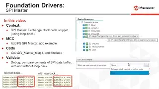 Getting Started with Foundation Drivers – SPI Master
