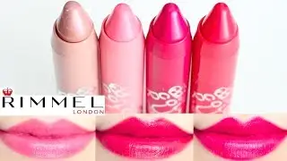 Rimmel Colour Rush Lip Balm Lip Swatches