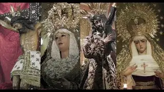 Jueves Santo y Madrugá 2021 en Écija: Hermandad de Confalon, La Sangre, Jesús Nazareno y el Silencio