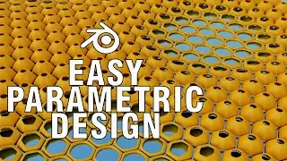 Model Parametric Design   Blender Tutorial