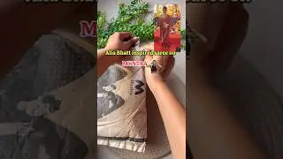 Karwachauth/wedding/diwali special saree ♥️✨ #shorts