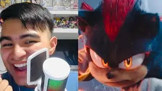 Shadow sounds INCREDIBLE!!!!! Sonic the Hedgehog 3 trailer (REACTION)