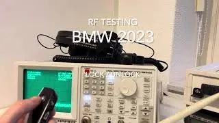 BMW KEY testing the RF against a Faraday Bag. #Stolen #Car #Relay #Attack #method #BMW